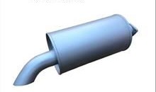 排气管消声器滴水