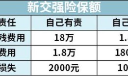 汽车保险费用大概多少钱