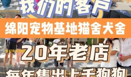 绵阳宠物市场概况及建议