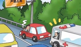 走应急车道报警